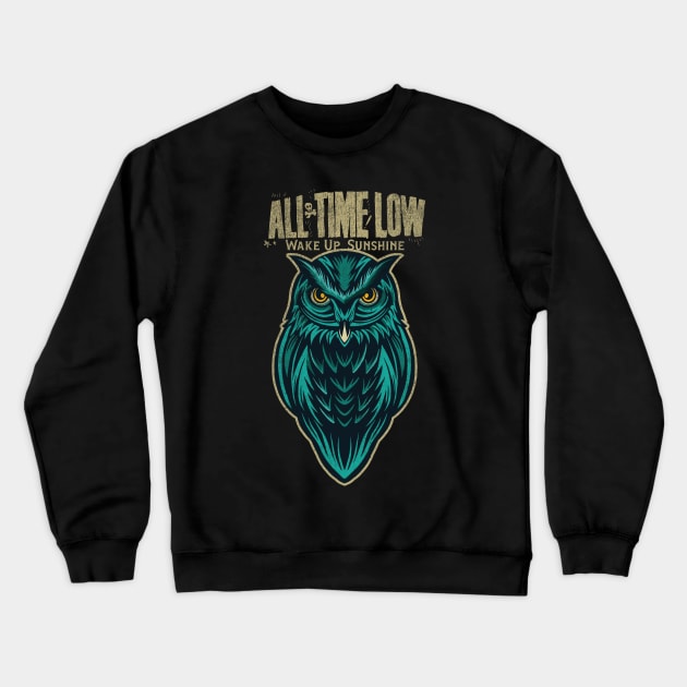 Sunshine Time Low Crewneck Sweatshirt by wiswisna